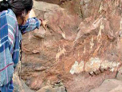 Madhya Pradesh’s rock art needs conservation, says expert