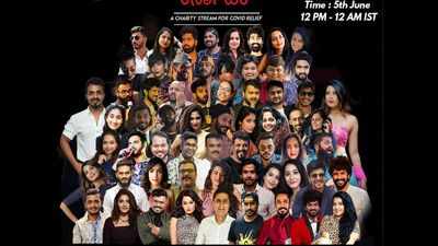 Catch your favourite Kannada stars, singers, entertainers today in a live 12-hour online fundraiser for those affected by the pandemic