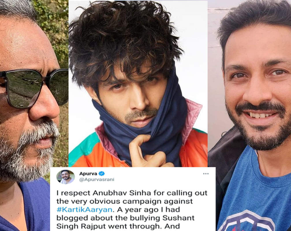 
After Anubhav Sinha, filmmaker Apurva Asrani extends support to Kartik Aaryan about 'Dostana 2' fiasco; calls it a 'very obvious campaign against Kartik'
