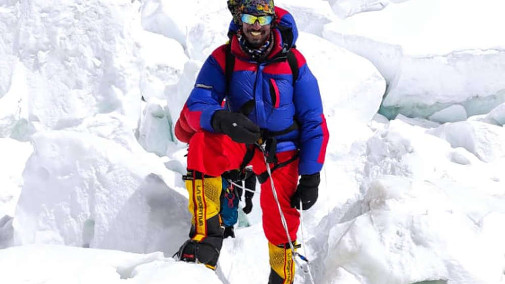 Photos: 28-year-old from Vizag scales Everest in second attempt