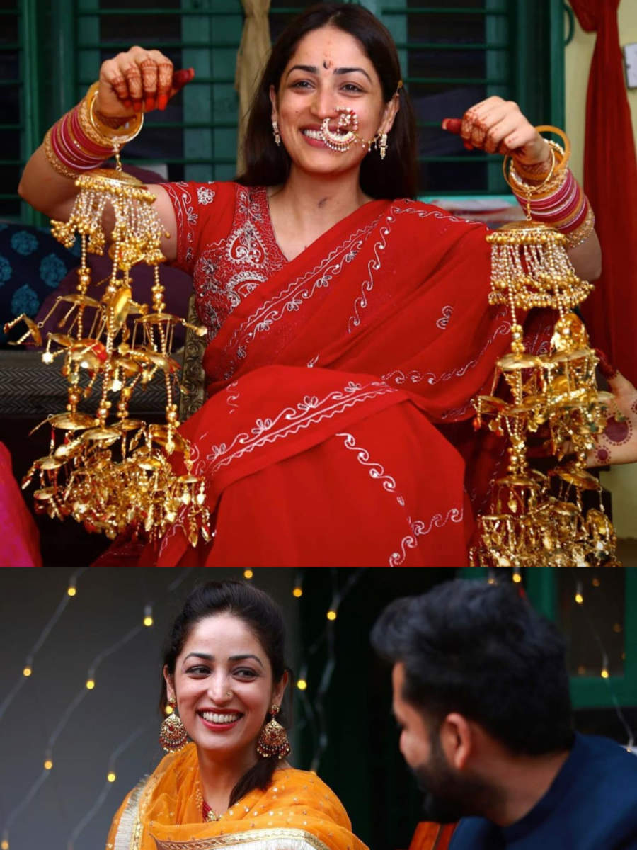 Yami Gautam and her wedding looks | Times of India