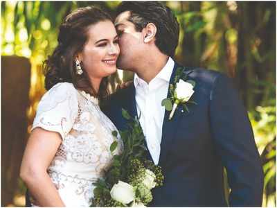 EXCLUSIVE! Evelyn Sharma weds beau Dr Tushaan Bhindi in Brisbane