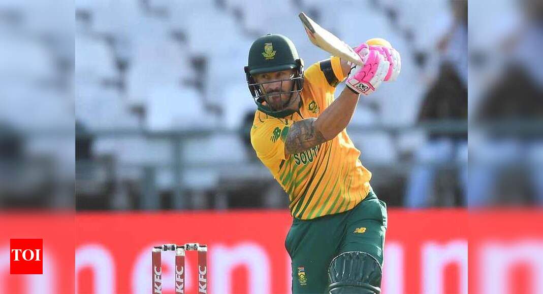 T20 leagues serious threat to international cricket: Faf du Plessis