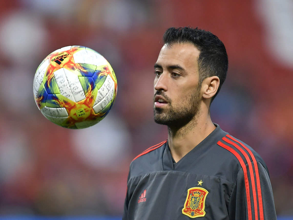 Euro 2021 Spain Captain Sergio Busquets Tests Positive For Covid 19 Leaves Training Camp Football News Times Of India