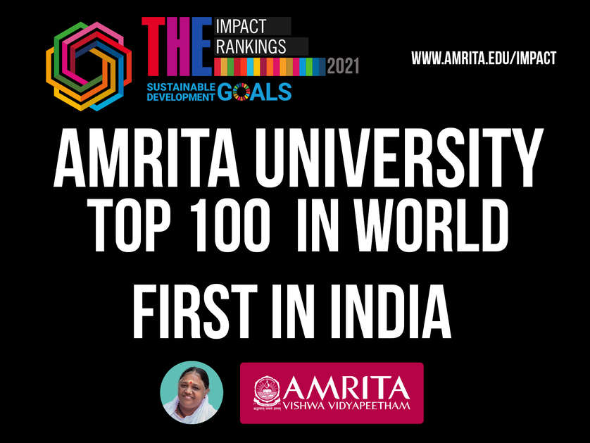 Combining world-class education with social responsibility: How Amrita University is leading the way