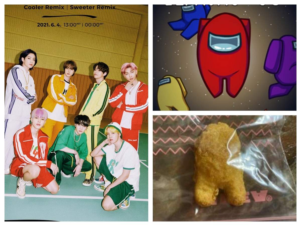 Bts Meal Chicken Nugget Resembling Among Us Character Auctioned For A Whopping Usd 99 997