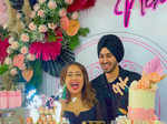 Inside pictures from Neha Kakkar's special birthday celebration with hubby