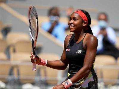 Gauff handles media questions like a forehand, with style and control