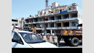 115 units in 4 buildings sealed for lack of BU permission in Ahmedabad