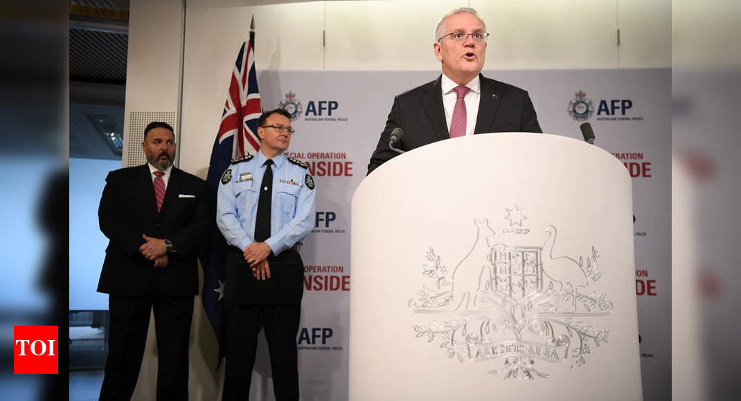 Australian police arrest 200 people for organised crime - Times of India