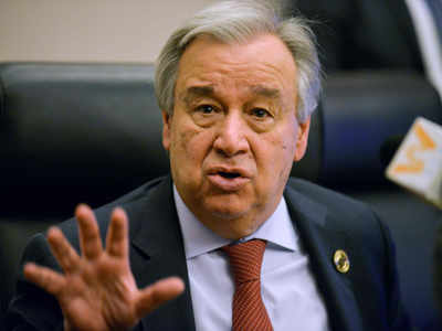 Antonio Guterres Unsc Recommends Antonio Guterres For Second Term As Un Chief World News Times Of India