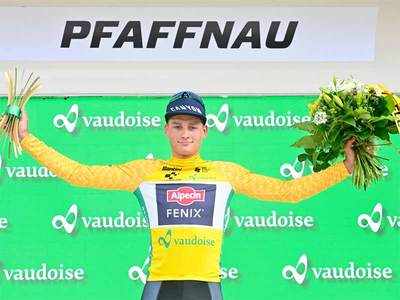 Dutch sensation Van der Poel doubles up on Tour de Suisse