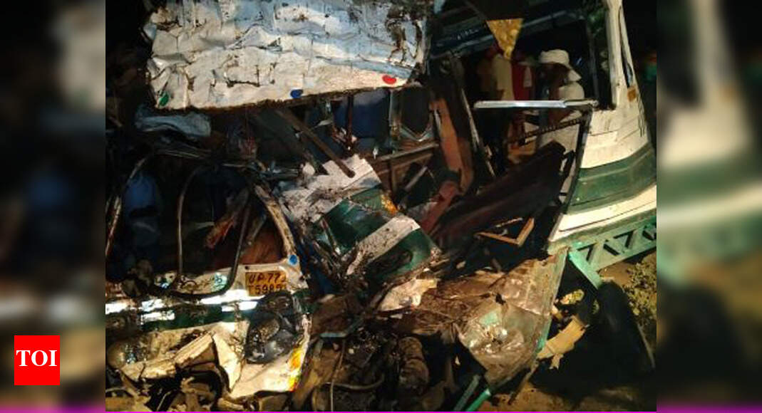 Kanpur Accident News: 17 killed in bus-tempo collision in Kanpur ...