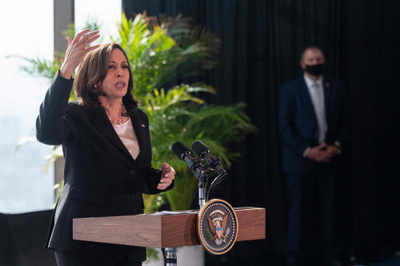 Harris tells Latin Americans the US can offer them hope