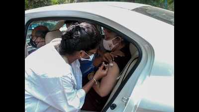 Hospitals, cops launch drive-by vaccination facility in Kolkata