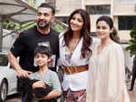 Shilpa Shetty steps out for a romantic birthday lunch date with hubby Raj Kundra