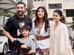 Shilpa Shetty steps out for a romantic birthday lunch date with hubby Raj Kundra