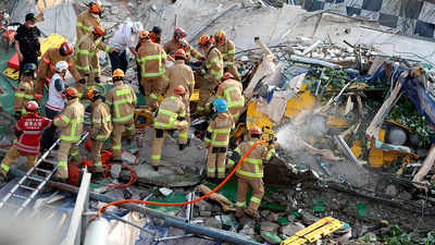 Building collapse in South Korea kills 4, injures 8