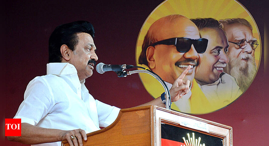 What Stalin's anti-BJP stance means for Tamil Nadu | India News - Times ...
