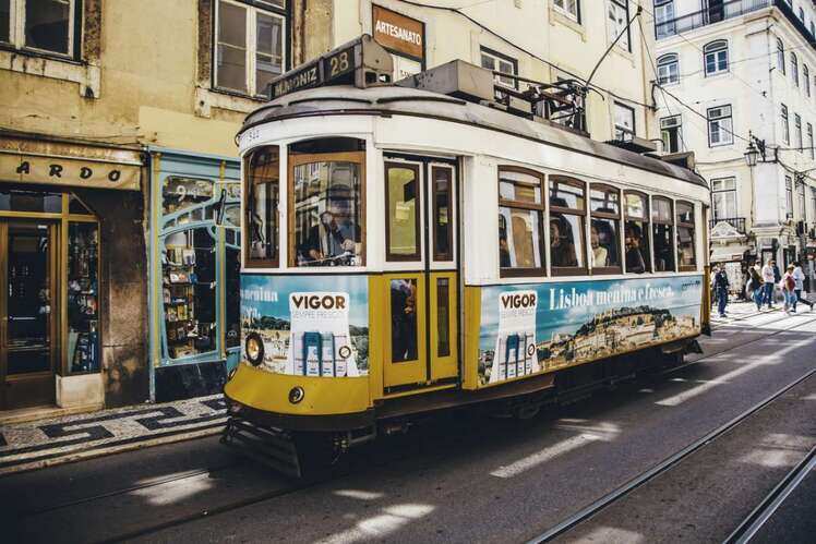 Explore Lisbon in a tram