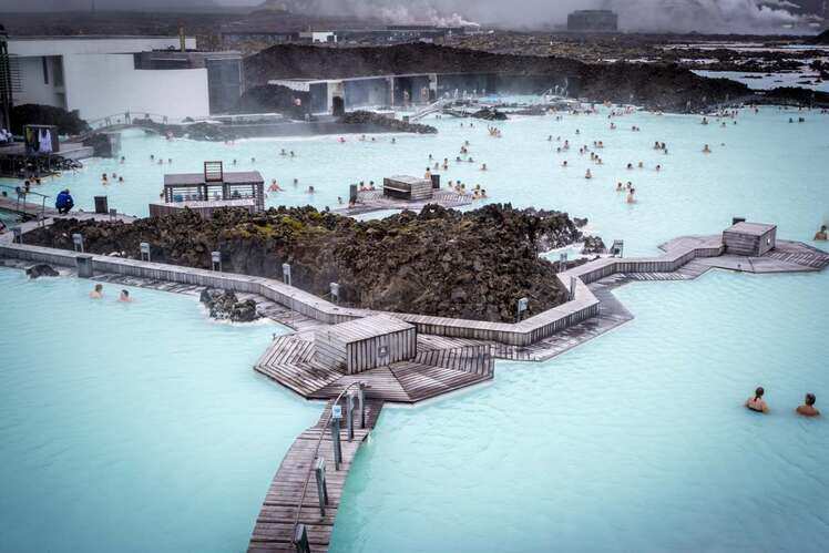 Take a dip in Iceland