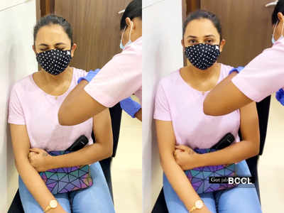 Janani Ashok Kumar gets the first jab of Covid-19 vaccine; says, "Please don’t hesitate to get vaccinated"