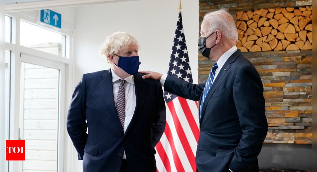 Joe Biden, Boris Johnson strike warm tone in first meeting