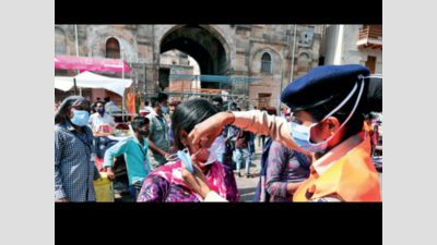 Covid-19: Thwarting third wave, Ahmedabad cops clamp down on mask offences