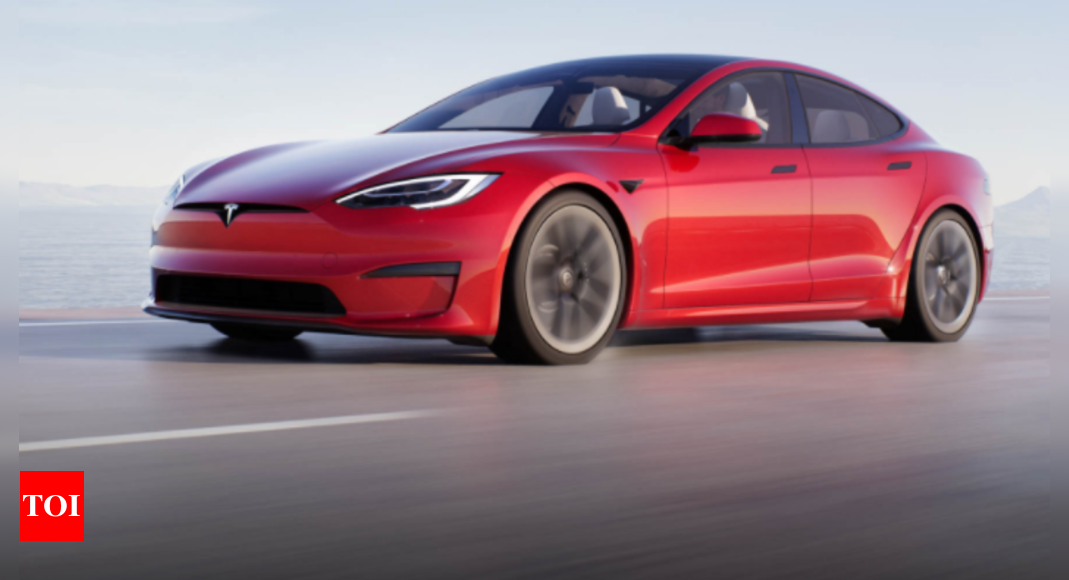 tesla model s plaid: ‘This car crushes’ Musk says, as Tesla launches faster Model S ‘Plaid’ – Times of India