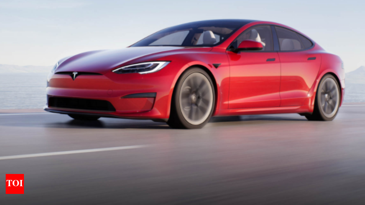 Tesla Model S Plaid This car crushes Musk says as Tesla launches faster Model S Plaid The Times of India