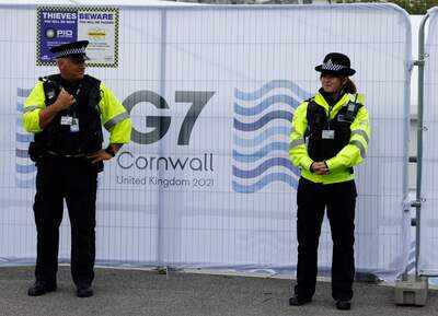 <p>G7 leaders from Canada, France, Germany, Italy, Japan, the UK and the United States meet this weekend for the first time in nearly two years, for the three-day talks in Carbis Bay, Cornwall. (AFP)<br></p>