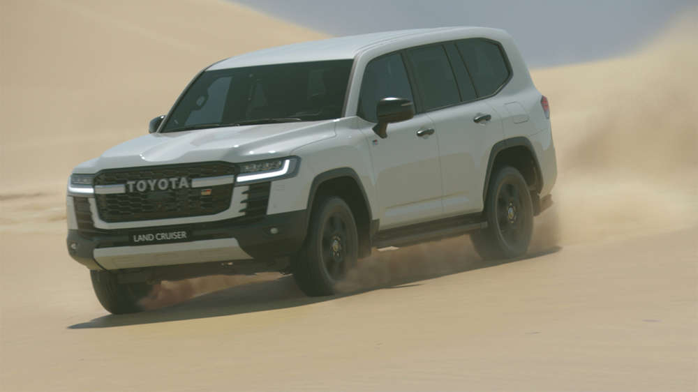 Redesigning of the latest Land Cruiser