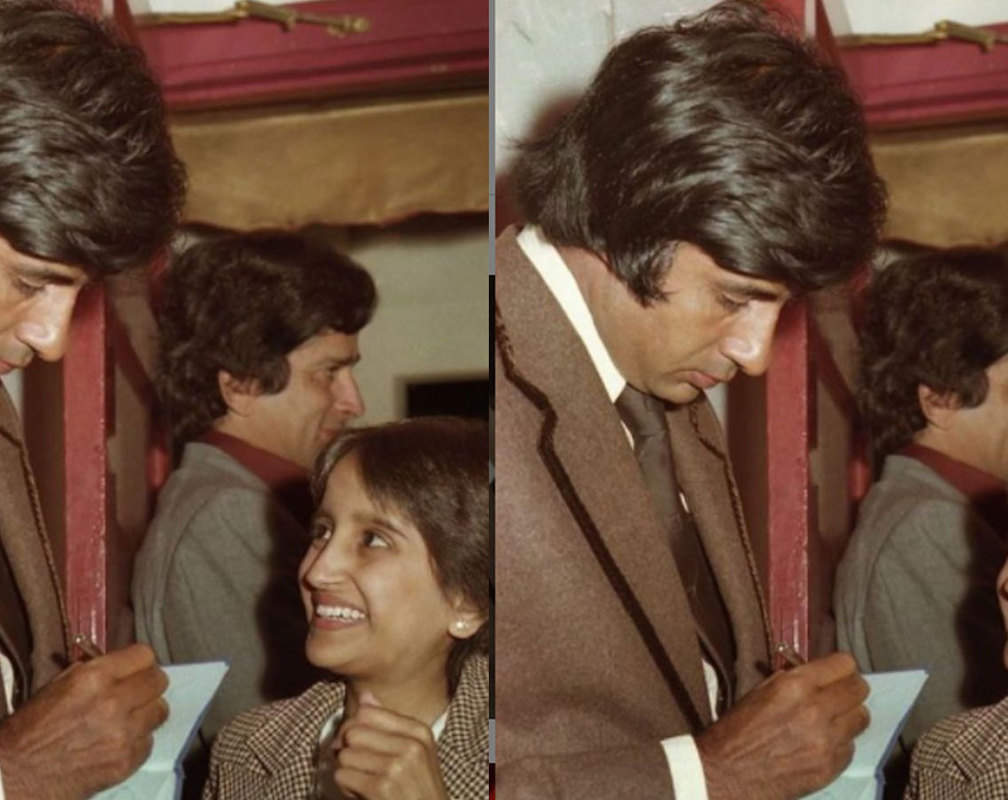 
Amitabh Bachchan walks down memory lane, shares throwback picture recalling meeting fans
