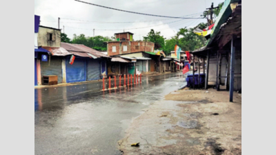 Traders close down shops near sealed India-Nepal border