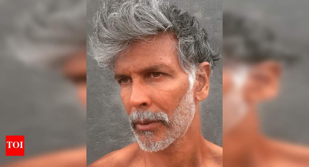 Milind Soman's latest salt and pepper look drives fans crazy Hindi