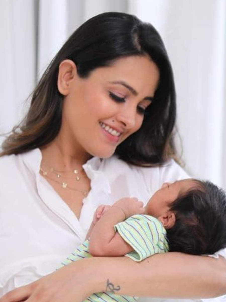 Anita Hassanandani: Adorable pics of Anita Hassanandani with baby boy ...