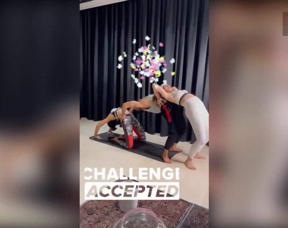 
Raai Laxmi posts a funny video on her new yoga session
