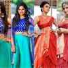 Coverting Traditional Silk Saree into Anarkali long gown and Lehengas !! |  Printed gowns, Sari dress, Long dress design