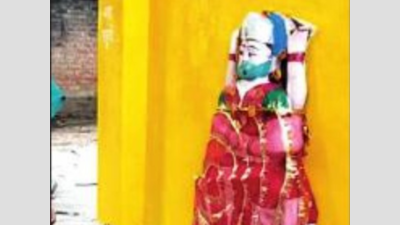 ‘Corona Mata’ temple in Uttar Pradesh village razed