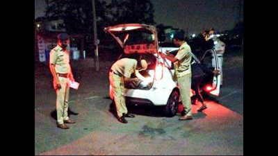 Panchkula cops scan 1,367 vehicles at 40 check posts during night drive