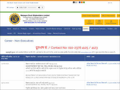 Mazagon Dock Recruitment 2021: Apply for 1388 non-executive posts