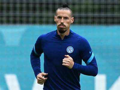 Euro 2021: Hamsik fit to face Poland after calf injury