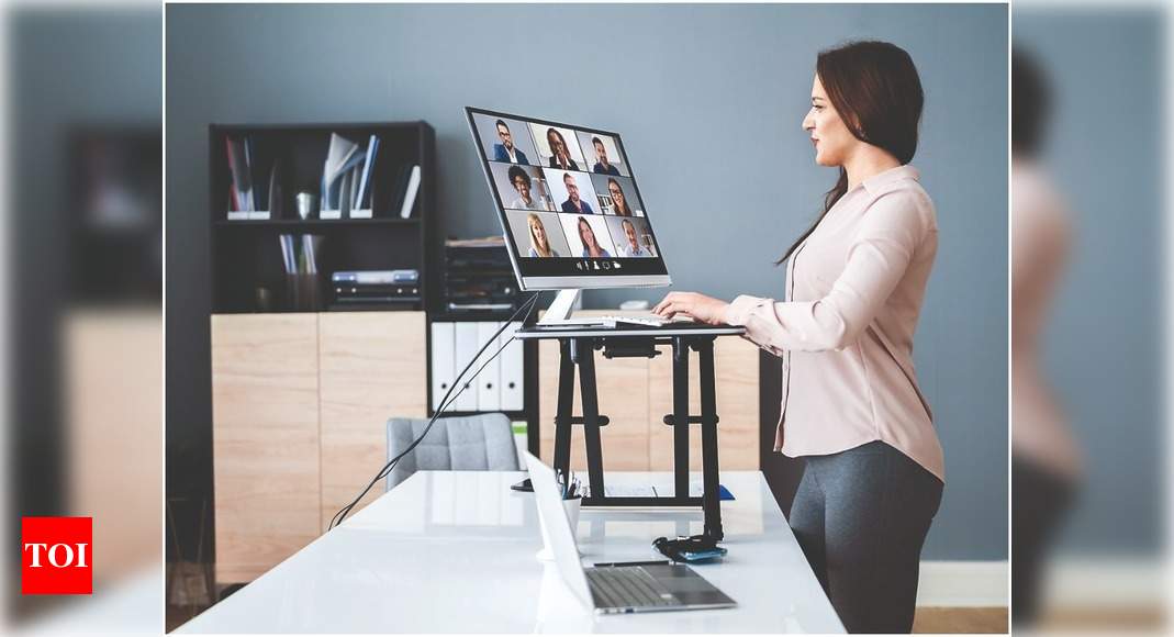 This Modern Standing Desk Transformed My Work-From-Home Experience