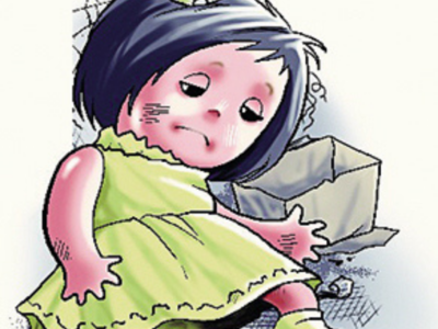 Kerala: One-year-old girl hospitalized as mom's partner batters her |  Kozhikode News - Times of India