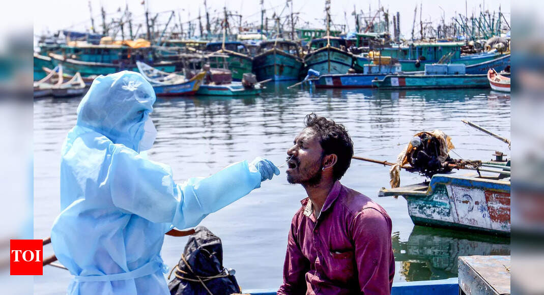 Covid cases in Tamil Nadu After 48 days, fresh cases fall below 15,000