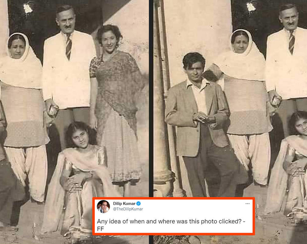 
Dilip Kumar's Twitter handle drops a rare throwback picture featuring the veteran actor and Nargis, asks fans 'when and where was this photo clicked?'
