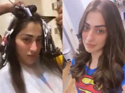Raai Laxmi sports a new look after haircut; says its her lockdown relief