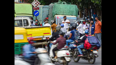 Dug-up roads and traffic snarl-ups greet Bengalureans