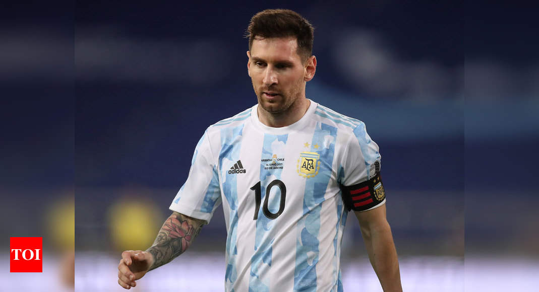 Lionel Messi, frustrado tras el empate Argentina-Chile en la Copa América |  Noticias de futbol