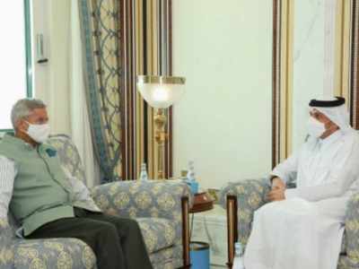 External affairs minister Jaishankar meets Qatari counterpart, discusses bilateral cooperation
